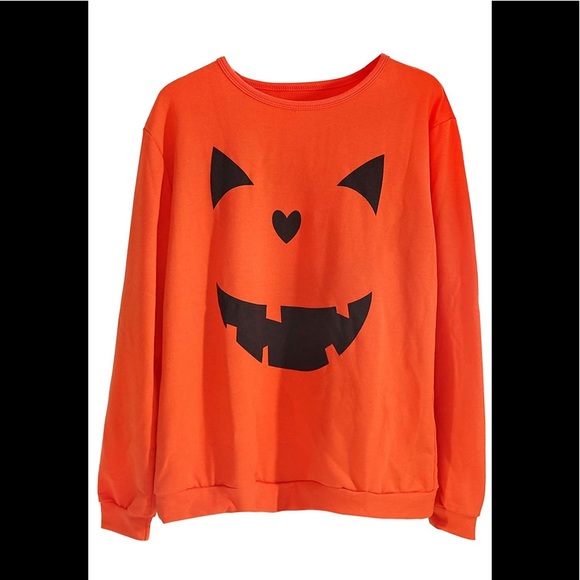 Adult Pumpkin Sweatshirt - Picture 3 of 3